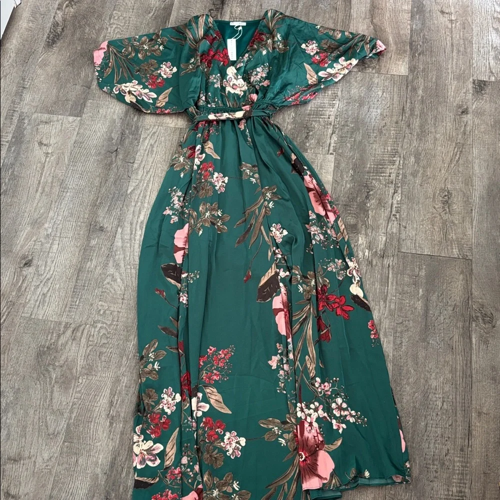 Baltic Born Adrianna Kimono Floral Maxi Dress - Picture 2 of 6